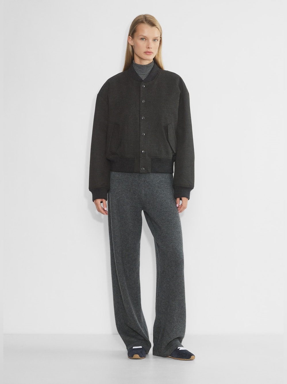 Aritzia The Group by Babaton Cashmere Hi-Rise Wide Pant